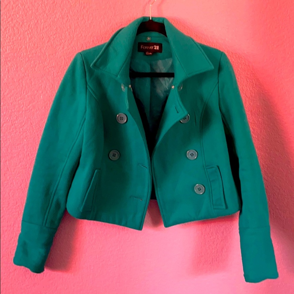Teal Winter Coat